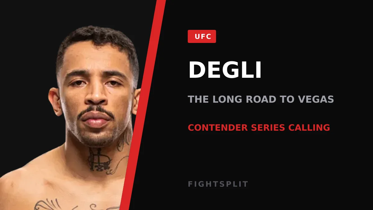 UFC welterweight Carlos Prates, whose Vale Top Team teammate Marcos Degli fights on Contender Series