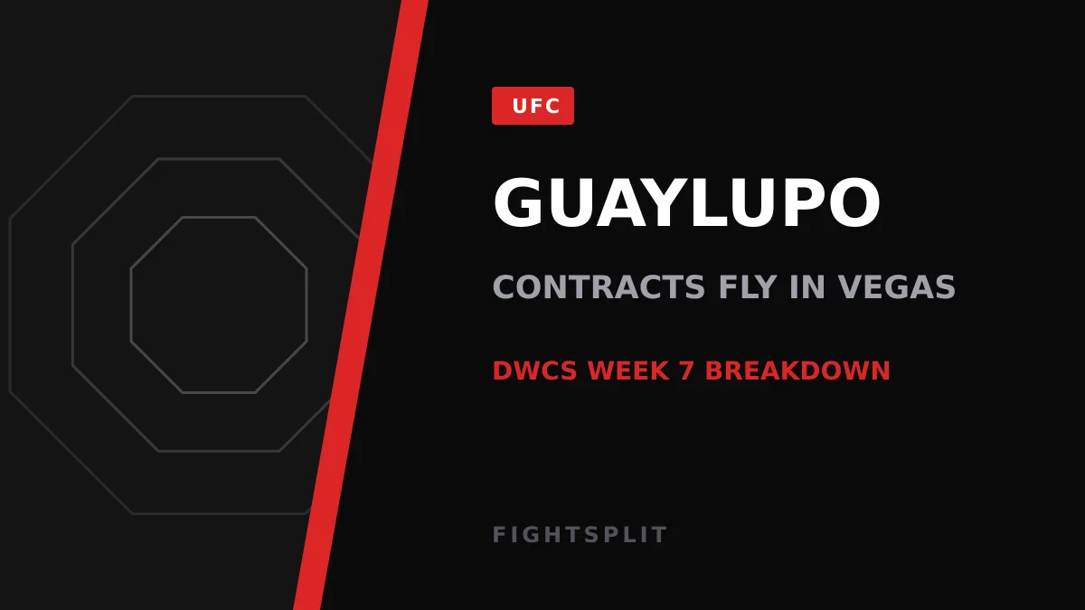 Carlos Prates, who lobbied for DWCS signee Marcos Degli, in a UFC bout